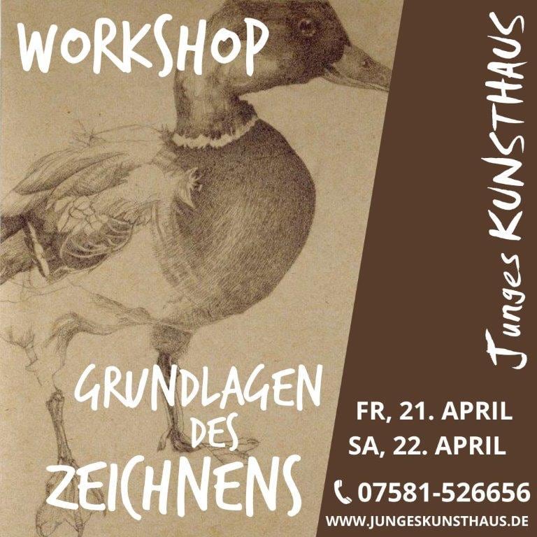 Workshop Grundlagen des Zeichnens